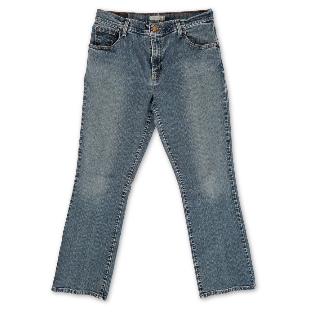 Levi Strauss Co Womens Relaxed Fit Bootcut Jeans Blue Denim Size 12 Medium